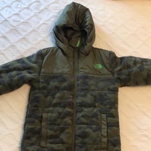 Reversible! The North Face jacket boys